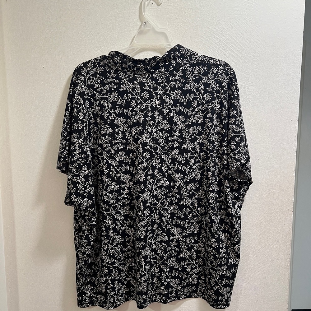 FLORAL BLOUSE - Picture 4 of 4